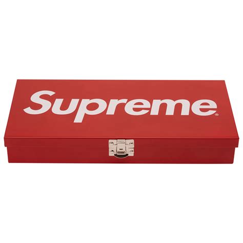 supreme metal box price|Large Metal Storage Box .